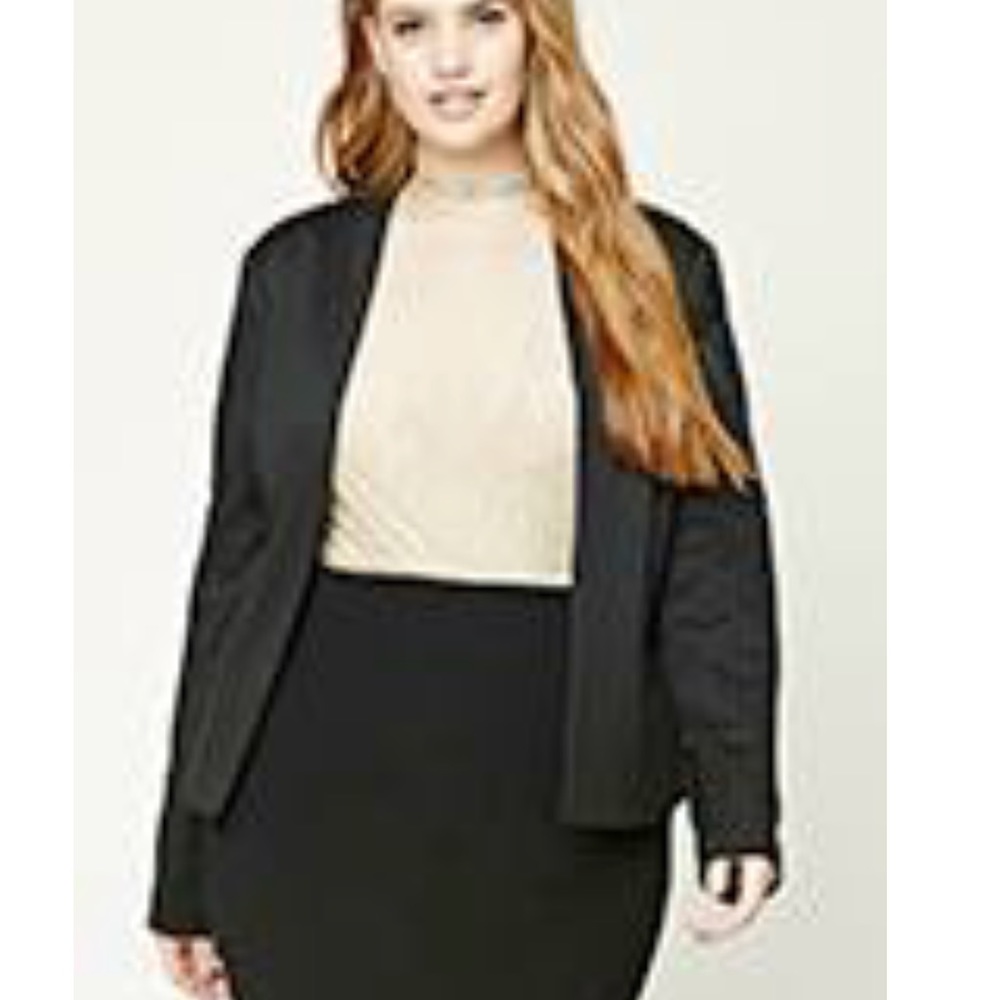 Black size 2x Blazer. New with tags!